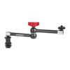 CAMVATE Magic Arm Cold Shoe Freedom Head Length 11" Red Knob