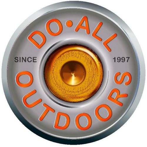 Do-All Outdoors Big Gong Show 9" Self-Healing Shooting Target Rated for .22-.50 Caliber , Red, Small