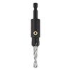 Trend Snappy 12.7mm TCT Countersink with 6mm HSS Drill, Adjustable Length, Quick Release System, SNAP/CS/6MMTC