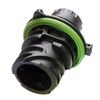 Round Plug Set Pin + Socket 2-Pin AMP DIN 72585 Round Connector Ring IP67