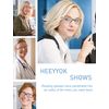 HEEYYOK 5.0 Small Reading Glasses Womens/Men 4-Pack Readers,Lightweight Rectangular PC Frame Comfortable Spring Hinges 4 Pouch