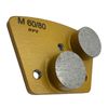 6 Pack Grinding Discs for Bolt-on Grinders Medium Concrete Surface 60 Grit