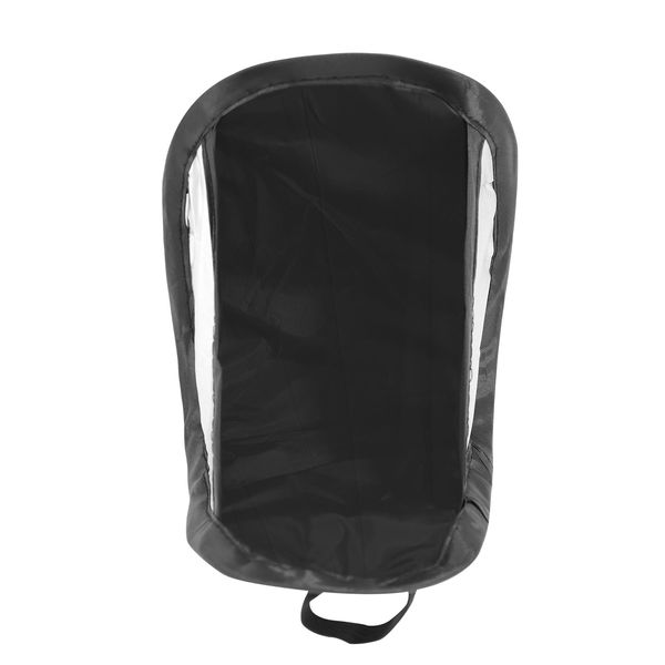 lasuroa Cell Phone Sun Shade, Car Phone Sunscreen Cover Black Mobile Phone Umbrella Cover Cloth Glare Blocking Phone Stand Sun Shield to Block Sunlight for Car Motorcycle