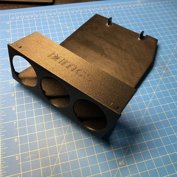 SAAB 900 Center Console 3-Gauge Holder