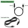 Replace for Minn Kota i-Pilot Link Remote Control USB Charging Cable 1866460