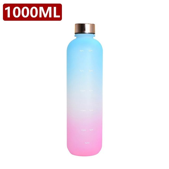 Dropship 2 Liter Water Bottle With Straw Motivational Water Jug