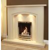 Stone-like decorative Ceramic pebble for fireplace,stove,firepit 24PCS in Khaki