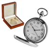 Son Engraved Pocket Watch with Son Case in Wooden Box