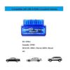 Veepeak Mini Bluetooth OBD2 Scanner OBD II Car Diagnostic Scan Tool for Android