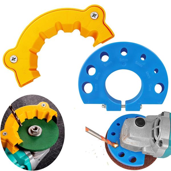 Refoiner Drill Grinder, Grinding Tool, Drill Polishing Tool, 2-Piece Set, Angle Grinder, Drill Bit, Sharpener, Tool Attachment, Drill Sharpener, Drill Blade Polisher, Fixer, Multi-Purpose Drill Bit,