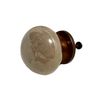 DQ DQ HOME DECOR Ceramic Fancy Glaze Knob / Sand Set of 6, Kitchen Cabinet Knobs Dresser Knobs Drawer Knobs Handles