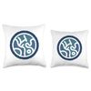 Sel Symbol Elantris Blue Soulstamp Throw Pillow