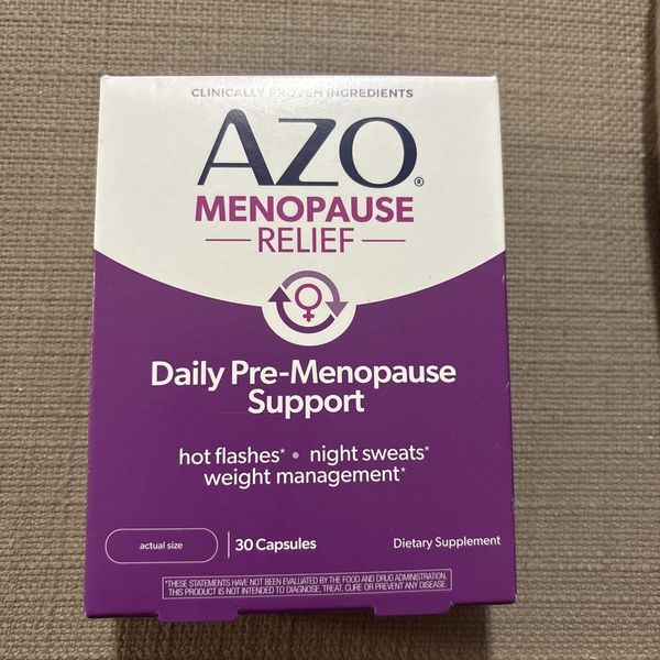 AZO Daily Pre-Menopause Support Tablets- 30 Count - EXP 01/2027