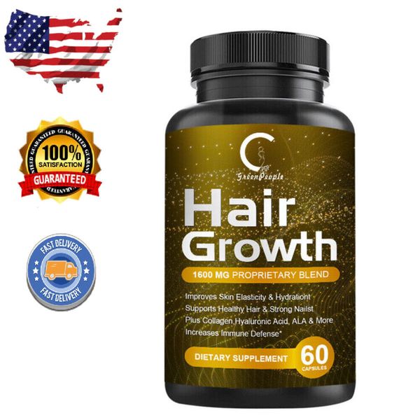 GPGP Hair Growth Vitamins For Adults, Prevent Hair Loss, Promote Grow Hair