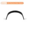 6Pcs 6" Cable Clamp U Shape Stainless Steel Rubber Cushioned Pipe Strap