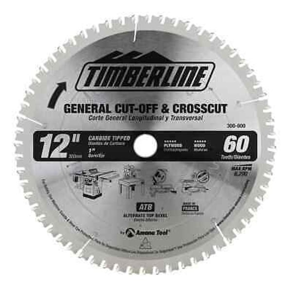 Timberline  12-Inch 60-Tooth Miter Saw Blade