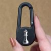 Azeeda 'King Chess Piece' Compass Keyring (KC00029635)