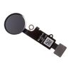 MMOBIEL Home Button Compatible with iPhone 7/7 Plus - Flex Cable Connector - Replacement - Incl. Screwdrivers - Black