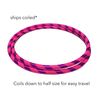 SpinMajik Kids Hula Hoop (UV Pink, Small (28"))
