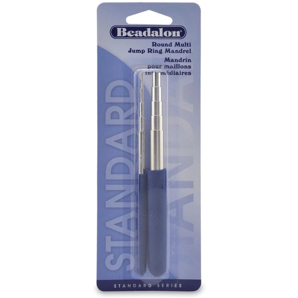 Artistic Wire Beadalon Round Multi Jump Ring Mandrel, 2-Piece, Blue