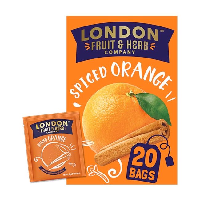 London Fruit & Herb Tea Bags Orange Spicer 20 Bags