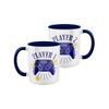 Grindstore Player 1 & Player 2 Blue Inner 2-Tone Mug Set White