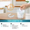 Retainer Cleaner 96 Tablets, Retainer & Denture Cleansing Tablets 3 Month Supply, Removes Stain, Plaque, Odor for Dentures, Retainers, Night Guards, Mouth Guard & Removable Dental Appliances