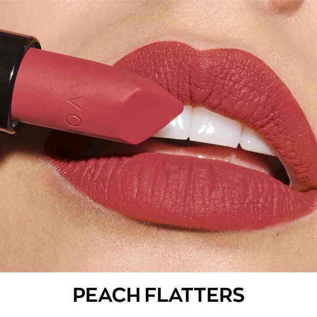 Avon Ultra Matte Lipstick  SPF 15 | 3.6 g |  PEACH FLATTERS