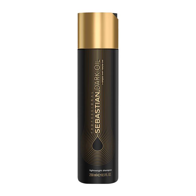 Sebastian Professional Dark Oil Lightweight Shampoo, Infused With Jojoba & Argan Oil, 8.4 fl oz