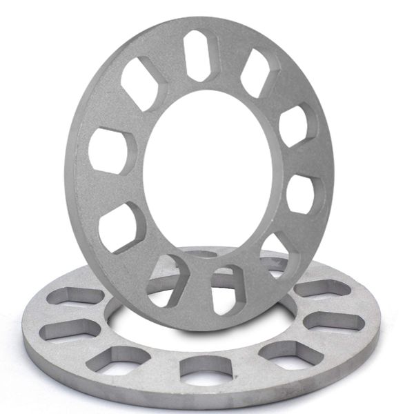 Universal Wheel Spacers 8mm Thickness for 5x100mm, 5x105mm, 5x108mm (5x4.25), 5x110mm, 5x112mm, 5x114.30mm (5x4.50), 5x115mm, 5x120.65mm (5x4.75), 5x120mm