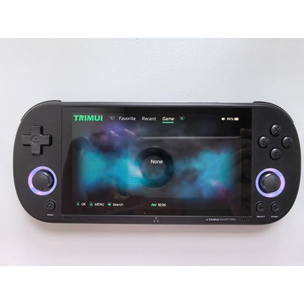 TRIMUI Smart Pro Handheld Game Console, Mini Game Player Compatible with More Than 20 formats of Games and 5 inch IPS High-Definition Screen, Portable Video Game Console (Black 64G)