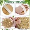 10 Pcs Dry Brushing Body Brush Soft Exfoliating Brushes with Massage Nodules Body Scrubber for Shower Bath Back Circulation Improvement Dead Skin Remove Beauty Exfoliator Shower Brush