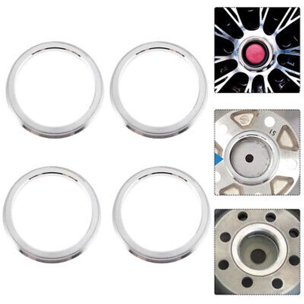 4 Pcs Hub Centric Rings 66.45-57.1 Collar Wheel Car Safety