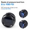 2" 52mm Digital LED Electronic Oil Pressure Gauge Meter W/Sensor 0-150 PSI