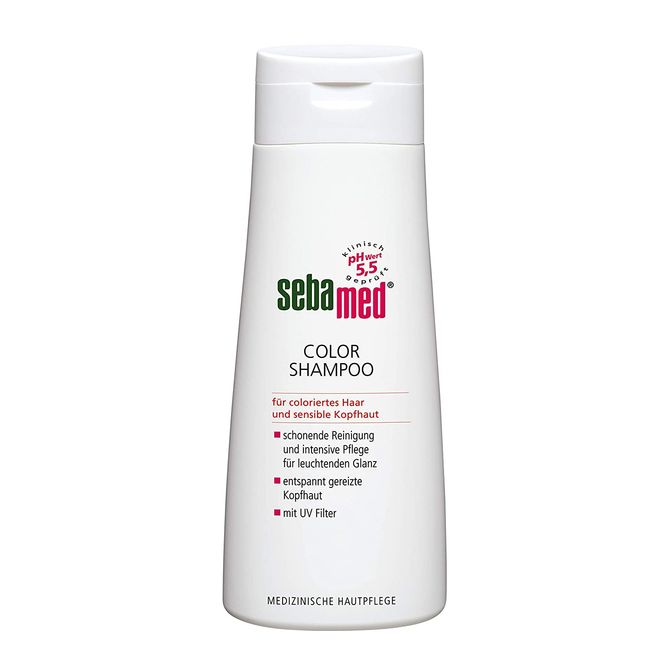 Sebamed Colour Shampoo Sensitive, Gentle Cleansing and Intensive Care for Luminous Shine 200 ml