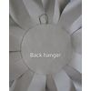 3D Paper Flower Wall Decor Set Of 3(Gray)