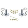 Nostalgic Warehouse 752488 Egg & Dart Double Dummy, Backset Size:, Polished Brass