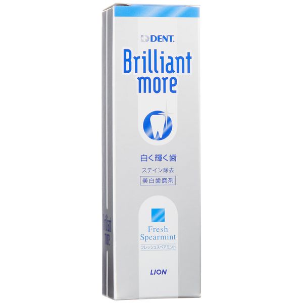 Lion Brilliant More Whitening toothpaste, 3.2 oz (90g)