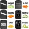 6 In 1 Food Slicer Mandoline With Interchangeabl