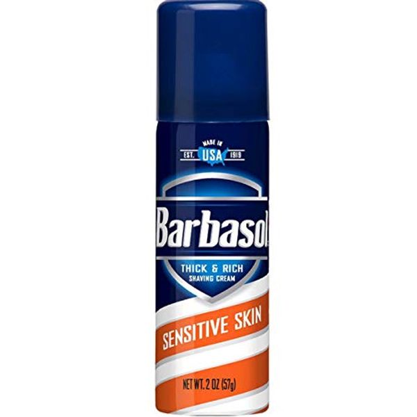 Barbasol Shaving Cream Sensitive Skin (Pack of 4)