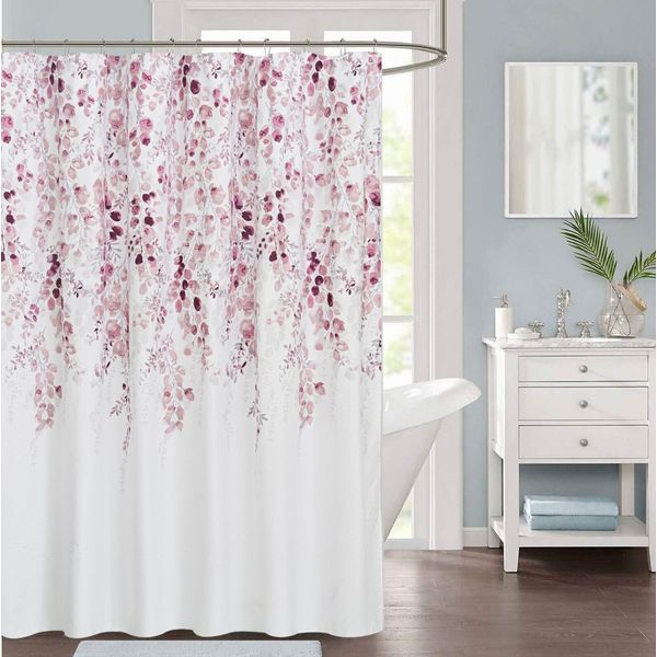 Weeping Flower Fabric  Shower Curtain