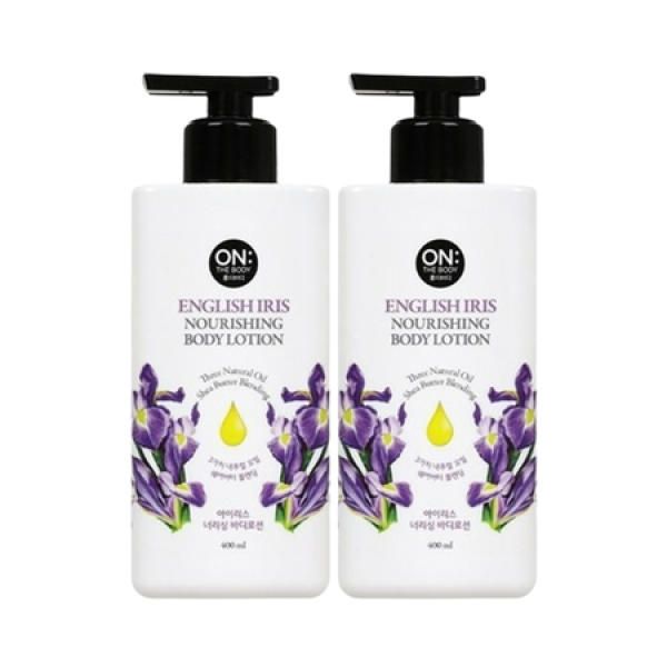 On the Body Flower Iris Body Lotion 400ml