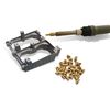 ShineNow Threaded Heat-set Inserts Brass for Printed Plastic Parts M2.5 70pcs