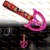 Crystal Devil Broken Heart TSURIKAWA PK Ring Car Bus Handle Strap Fabric RDD X1