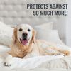 DMI Waterproof Mattress Protector and Cover, Contoured Fitted Sheet Fit, King