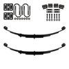 4 Leaf Double Eye 3.5K Trailer Spring Suspension Single Axle Hanger Kit