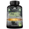 Activated Charcoal Capsules - 1,200 Mg Highly Absorbent Helps Alleviat