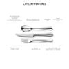 Robert Welch Malvern Bright Serving Set, 3 Piece