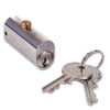 Oval Filing Cabinet Lock Push Pin Multi Draw Lock * 2 Keys * (Keyed Alike)