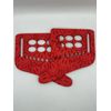 JT Proflex 5mm Foam Replacement Ears. Smiley Face Red *Free Shipping
